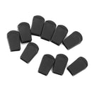 Pack 10 Plastic CORD LOCK ENDS Paracord Zipper Pull Zip Puller Ends Buckles
