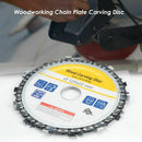 1X(5 Inch Chain Grinder Chain Saws Disc Woodworking Chain Plate Tool 5 Inch