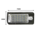 2PCS LED License Plate Lights Xenon White For Audi A3/S3 A4 B6 A4 B7 S4 B6 B7