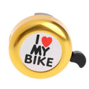 Bicycle Bell -' I Like My Bike'Bike Horn - Loud Aluminum Bike Ring Mini