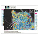 5D DIY Full Drill Diamond Painting Cat Animal Cross Stitch Embroidery Kits