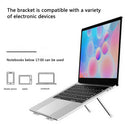 Foldable Laptop Riser Bracket Aluminum Alloy Tablet Notebook Cooling Holder