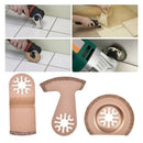 Oscillating Saw Blades - 3Pcs Multi Function Tile Saw Blades Set For Ceremi O1D3