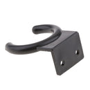 Pack of 5 Durable Wired Microphone Hooker MIC Rack Black