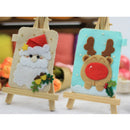 Creative DIY Felt Christmas Card Bag Craft Kits for Kids Children XMAS Gift