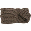 Winter Women Knit Bohemia Weaving Cross Headband Handmade Hairband Head wra F6V6