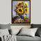 Sun Flower 40x30cm DIY Paint By Numbers Oil Painting Kit Canvas