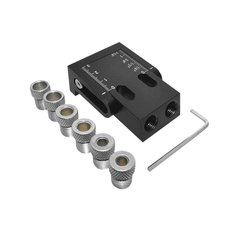 1 set Drilling Guide Woodworking Angle Holes Locator Punching Locat 15 Degree