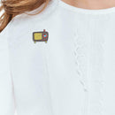Retro Radio Brooch Badge Jacket Jewelry Backpack Accessories Pin (Style 4)  A