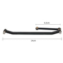 1:10 Steering Linkage Pull Rods Arm Bla Metal for Axial SCX10 RC Car Accs