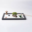 Garden Kit Of Relax Sand Stone Tray Statue Meditation Ornament
