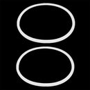 2 pieces rubber gasket Sealing ring pressure cookers 28cm inside diameter,  F9V7