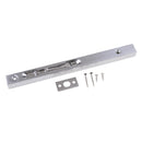 10'' Door Guard Stainless Steel Bolt Action Lever Flush Latch Slide Latch