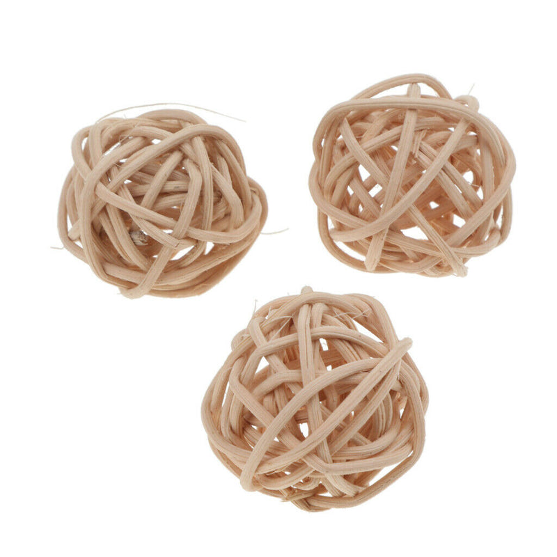 2Pack Pet Parrot Toys Parakeet Bell Prop Chew Set Basketball Hoop Balls