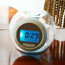 Modern Digital LCD Display 7 Colour Changing Alarm Clock Snooze Calendar