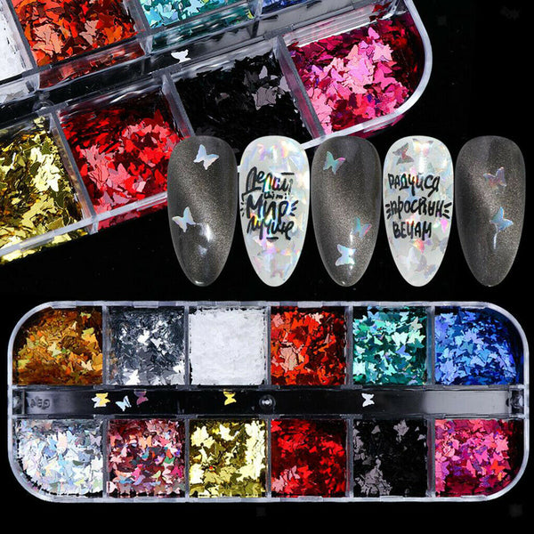 Nail Sequins Paillettes Flakes Manicure Nails