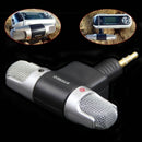 Mini Stereo Microphone Audio Sound Recorder with 3.5mm Jack for Smart Phone M&O