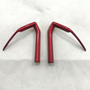 Red ABS Interior Steering Wheel Cover Trim for Mazda CX-3 CX3 2016-2018 Fas X3X1