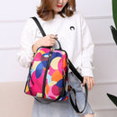 Color Women Backpack Waterproof Oxford Fashion Cute Backpack Pack Cloth Lar S1P9