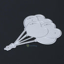 SN9F Love Heart Balloon Metal Scrapbook Craft Embroidery Cutting Die