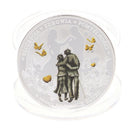 Marriage Commemorative Coin Collection Wedding Coin Butterfly Rose Love Coi@