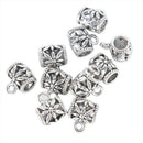 10Pcs Lots Tibetan Beads Fit Bracelet Charms Pendants Jewelry Making Findings MO