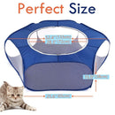 Small Animals Playpen Breathable & Waterproof Small Pet Cage Tent with ZippeZ9X2