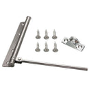 Door Closer Single Spring Strength Adjustable Surface Mounted Stainless Ste