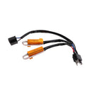 H4 LED Lamp Canbus 50W 8Ohm Load Resistor Wiring Canceller Decoder