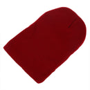 Winter Beanie Knit Ski Cap Hat Warm (wine Red) S1O7