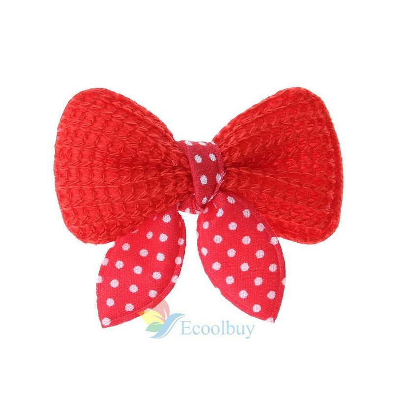 10pcs Multicolor Cat Dog Hair Bows Hair Clips Beauty Pet Grooming Accessories A