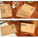 10pcs Mini Envelope Postcard Letter Stationary Storage Paper AirMail VintagLJ