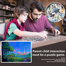 1000pcs DIY Natural Rural Jigsaw Paper Cartoon Puzzle Toys Decoration Gift