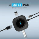USB Hub USB 3.0 Hub Multi USB Splitter Adapter 4 Ports Speed Mini Hubs For PC