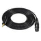 3.5mm TRS Stereo Male to XLR Female Balanced Audio Microphone Cable 1.5m