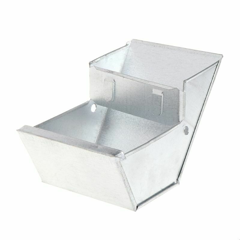 Rabbit Hutch Trough Feeder Food Drinker Bowl Equipment Tool for Farming Animals
