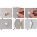 Fish Ceramic Wall Mounted Vase Decorative Hanging Flower Vase with Flower E