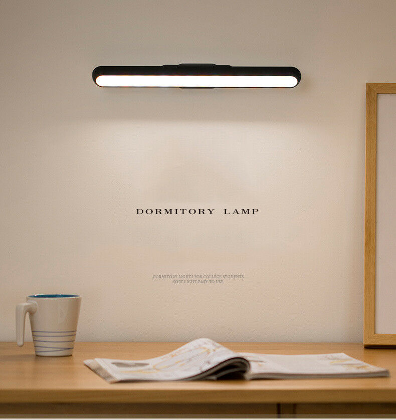 LED Cabinet Night Light Dormitory Reading Lamp Wall Stick-On Lamp USB Powered ST