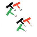 6Pcs Fishing Bait Rig Hook Knot Tool Knot Hook Puller Carp Terminal Tackle