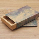 12 Set/Pack Color Printed Jewelry Necklace Packing Box Gifts Box, Wave Pattern