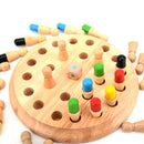 Kids Wooden Memory Match Stick Chess Game Educational Toys Gift
