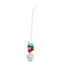 24Cm Chandelier Crystals Ball Prism Pendant Rainbow Maker Chakra Cascade Su U8M3