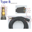 1Pcs 8 Meters High Pressure Water Cleaning Hose Pure Copper for Karcher K2