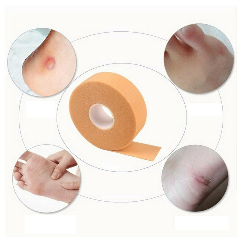 4.5m 2.5cm Self Adhesive Elastic Bandage Tape Foot Finger Muscles Ankle Wrap