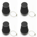 4Pcs 54mm Air Intake Filter Cleaner for Universal Motorcycle Dirt Bike ATV