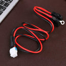 1m 30A 4Pin Short Wave Car Charger Power Cable Cord For ICOM IC7000 IC7600 Radio