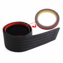 Car Rear Bumper Sill Protector Plate Rubber Cover Guard Pad Moulding Trim 9 X9H5