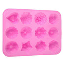 12 Shapes Silicone Mooncake Mold Handmade Soap Mould Cake Decorating Tools