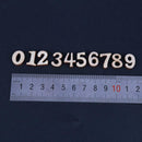 100pcs DIY Log Color Mixed Numbers Wood Chips Cardmaking Scrapbooking A