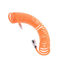 6M 8mm x 5mm PU Recoil Hose Air Compressor Pipe Assembly w/ Quick Connector